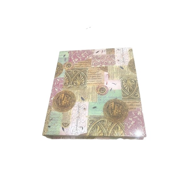 PIONEER Victorian Collage Cover 50 Page 3 Ring Photo Album - Picture 2 of 6